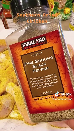 Southern Fried Chicken with Smothers Fixins Recipe