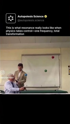This is what resonance looks like when physics takes control—one frequency, total transformation