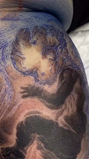 RomanovRotary · Tattoo machine · For whip shading · 5 mm stroke on Instagram: "Whipshading tattoo technique with the best rotary tattoo machine @romanovrotary by tattoo artist @tattooromanov #whipshading #rotarytattoomachine #tattoomachine #whipshadingtattoo #tattoolosangeles #роторнаятатумашинка"