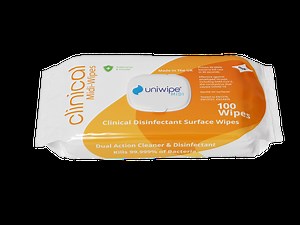 What types of antibacterial wipes are used in hospitals? | Uniwipe