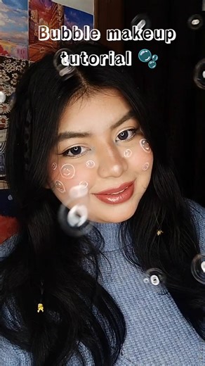 bubble makeup tutorial ✨🫶🏻 Subscribe please #shorts #makeup
