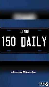 Throwback Idaho license plates generates big bucks for potato research and highways