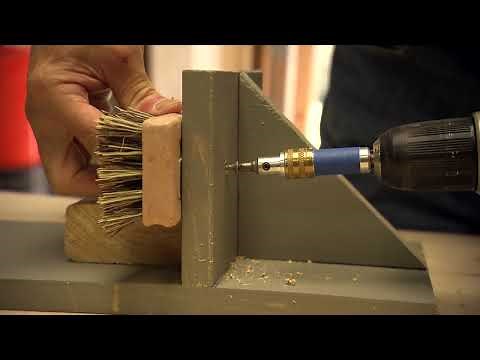 DIY Boot Brush for Wiping Shoes Before Going Inside