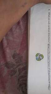 What are sub-cardinal directions? What is the importance of dir... | Filo