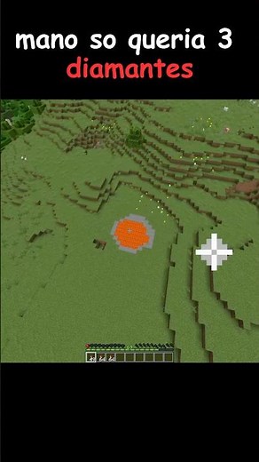 Eu só queria 3 diamantes #minecraft