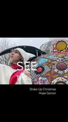 I Know You’re Out There… | Shake Up Christmas – Train (Cover) by Hope 🎄 #ibelieve #shorts