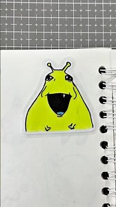 Alien stickers part 42#drawings #aliens #stickers #sketch #hamster