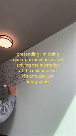Study Aesthetic: Pretending to Do Quantum Mechanics While Solving Integrals