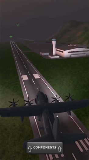 Rate my rayan air landing #flightsimulator #turbopropflightsimulator
