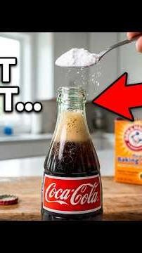 I Mixed Baking Soda with Coa-Cola… I Wasn’t Ready 😳