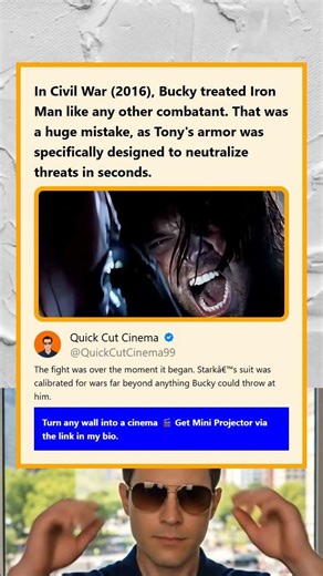 In Civil War 2016 Bucky treated Iron Man like any other combatant That was a huge mistake as Tonys a