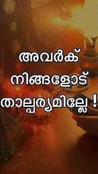 ആ വ്യക്തിക്കു നിങ്ങളോട് ആഗ്രഹമില്ലേ! #tarotreadingmalayalam #nocontactreading#relationshipreadings