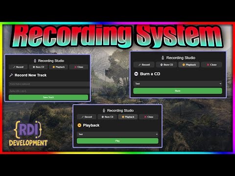 RDI Development - Recording Studio - FiveM Scripts
