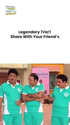 Legendary Trio! #trending #funny #shorts #tmkoc #jethalal