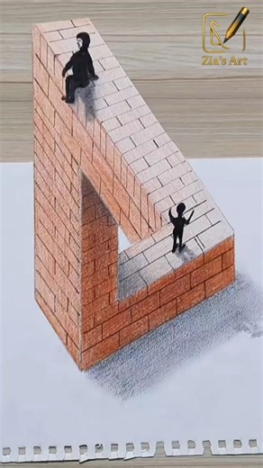 This Impossible 3D Drawing Will Break Your Brain 😵‍💫