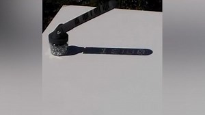 See this homemade digital sundial in action