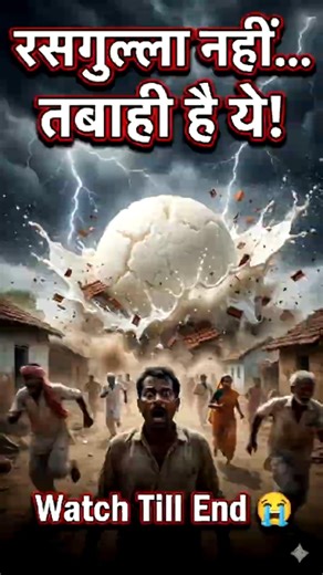 Rasgulla Nahi Tabahi Hai Ye! 😭 | Milk Tsunami in Village 😱 #Shorts #Viral