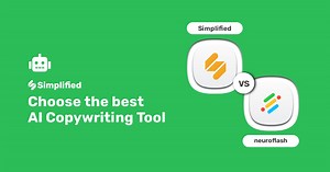 Simplified es la mejor alternativa de IA de Neuroflash | Comparar Simplified con Neuroflash AI