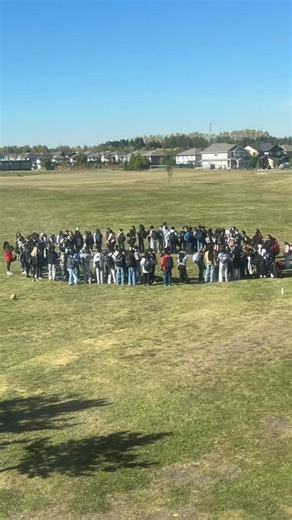 Bishop David Motiuk on Instagram: "Community Project is Underway! 🌱 Students kicked things off by participating in a Needs Scavenger Hunt, inquiring into the needs around them. Over the past week, they kept their inquiring minds active — exploring their local surroundings and interviewing community members to identify real needs in their community. Today, the four grade nine classes came together for a powerful Concentric Circles thinking routine to share what they discovered. 💡 