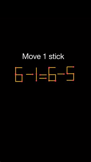 324K views · 208 reactions | move 1 matchstick to make equation true | math riddles | Brain test #matchstick #mathriddles #braintest #reels | Math Puzzle | Facebook