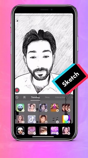 How to Make Sketch in TikTok - Filter Effect Tutorial