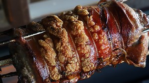 Rotisserie Porchetta Pork Belly