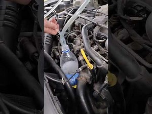 Bleeding the Ford 1.8 TDCi fuel system after replacing the filter