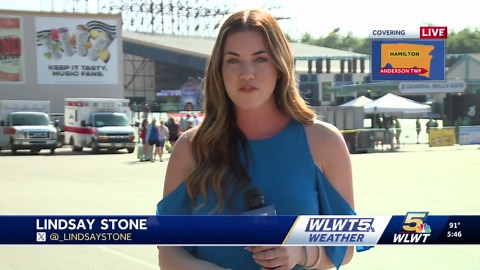 Concert fans prepare for high heat at Riverbend this week