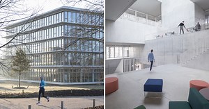 karamuk kuo creates internal landscape for sports science complex at university of lausanne