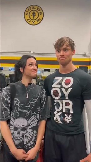 David Laid Girlfriend #shorts #gym #davidlaid