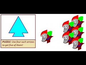 Puzzle Making Five Arrows from Four