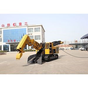 [Hot Item] ± 55° Rotation Mucking Machine with 3300mm Extendable Conveyor