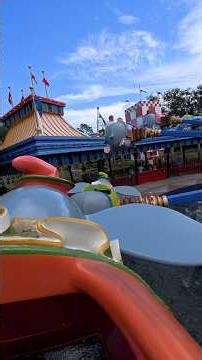 Dumbo the Flying Elephant in Magic Kindgom at Walt Disney World - Ride Recap