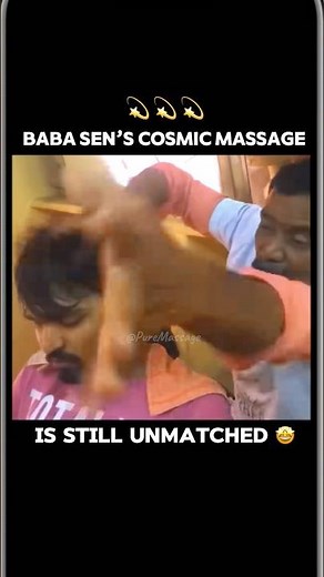 Baba Sen : The GOAT of Indian Head Massages | Cosmic Massage
