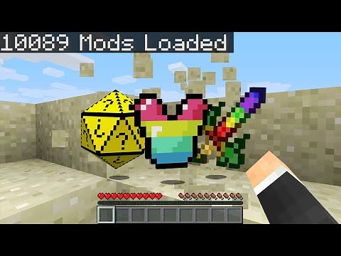 Minecraft Randomizer but with 10,000 mods...