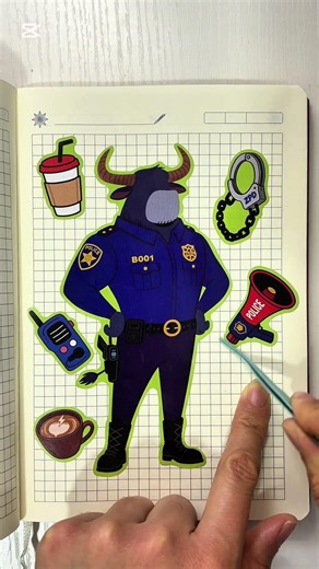 Zootopia stickers 📦✨ so cute!