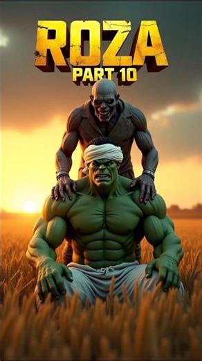 HULK ROZA PART 10 #hulkroza #part10 #islamicvideo #HulkAurZombie