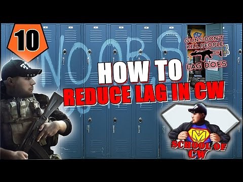Contract Wars - How to reduce lag ( School of CW )