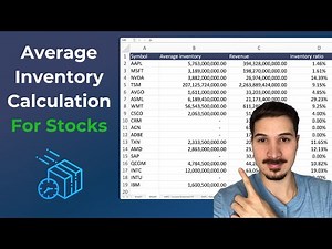 Average Inventory Calculation For Stocks
