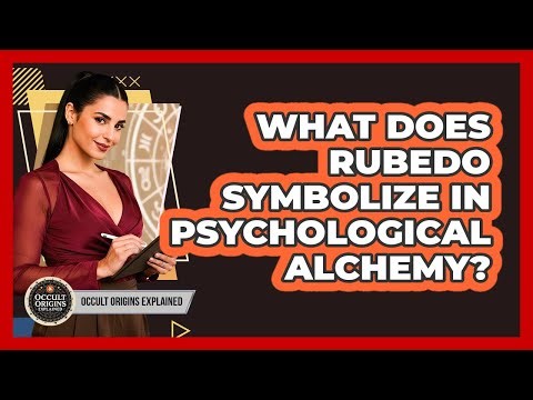 What Does Rubedo Symbolize In Psychological Alchemy?