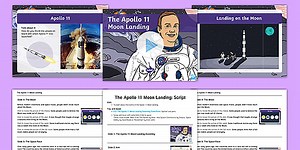 KS1 The Apollo Moon Landing and Neil Armstrong Assembly Resource Pack