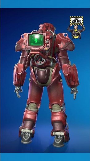 *NEW* T-60 POWER ARMOR set gameplay (Fortnite Chapter 5 Season 3 Battlepass) #fortnite
