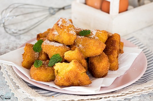 CREMA FRITTA ALLA VENEZIANA ricetta crema pasticcera fritta