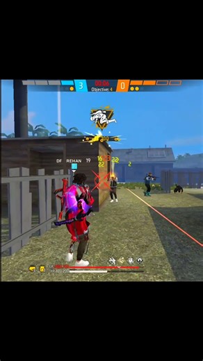 1vs 4 #shortsfeed #freefire #freefireshorts #gaming