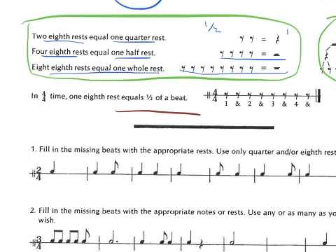Practical Theory Lesson 22 - Eighth Rests