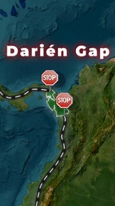 Why You Can’t Drive from North to South America 🌎🚫 (The Darien Gap) | Geography Explained