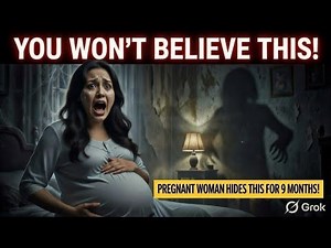 Sudden Growth Within Her | Pregnant Woman Hides | Animated Horror Story