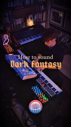 how to sound DARK FANTASY with the GM LAB synth trio: X1000, Rondò string machine and Pico Synth.