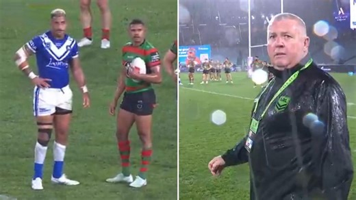 NRL match stopped due to lightning