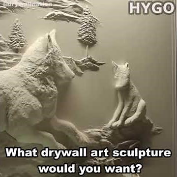 DIY Artist Creates Beautiful Art Pieces Out Of Drywall
